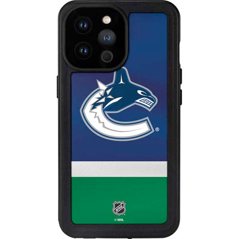 NHL Vancouver Canucks Jersey iPhone 14 Pro Max Waterproof Case