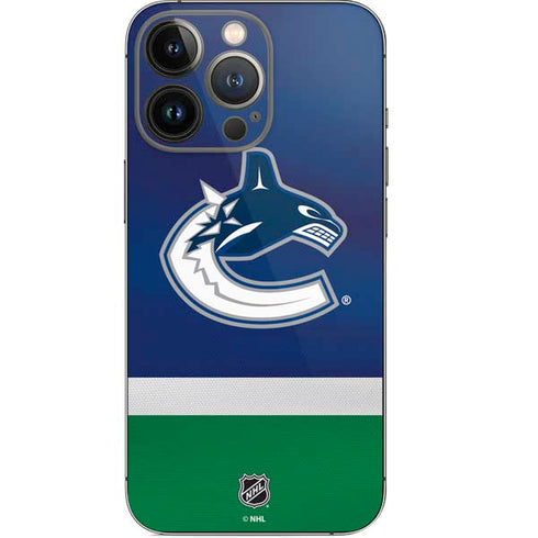 NHL Vancouver Canucks Jersey iPhone 14 Pro Skin