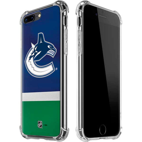 NHL Vancouver Canucks Jersey iPhone 7/8 Plus Clear Case