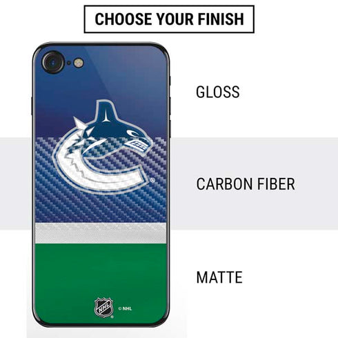NHL Vancouver Canucks Jersey iPhone SE (2nd & 3rd Gen) Skin