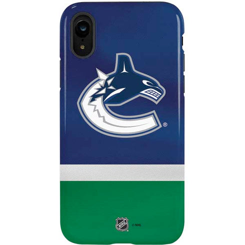 NHL Vancouver Canucks Jersey iPhone XR Pro Case