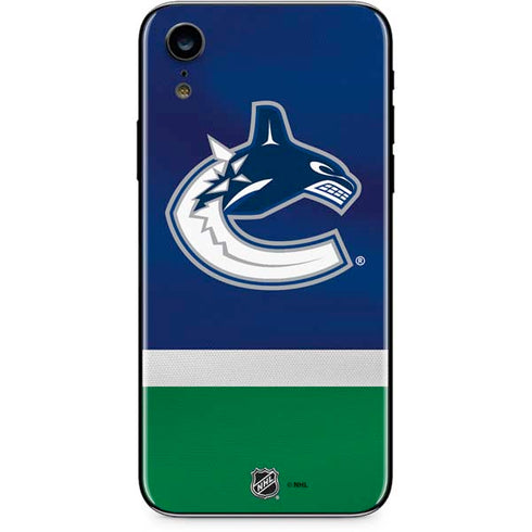 NHL Vancouver Canucks Jersey iPhone XR Skin