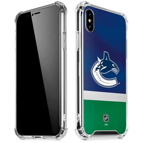 NHL Vancouver Canucks Jersey iPhone XS Max Clear Case