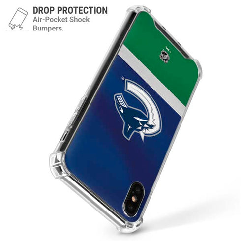 NHL Vancouver Canucks Jersey iPhone XS Max Clear Case