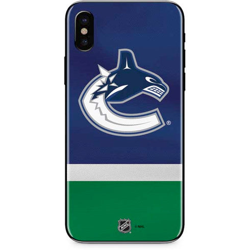 NHL Vancouver Canucks Jersey iPhone XS Max Skin