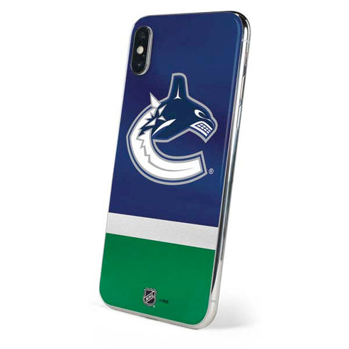 NHL Vancouver Canucks Jersey iPhone XS Skin