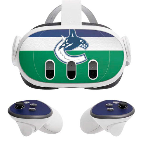 NHL Vancouver Canucks Jersey Meta Quest 3 Skin