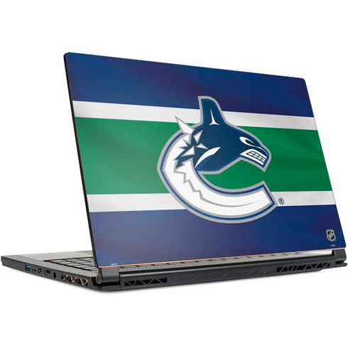 NHL Vancouver Canucks Jersey MSI GS65 Stealth Laptop Skin