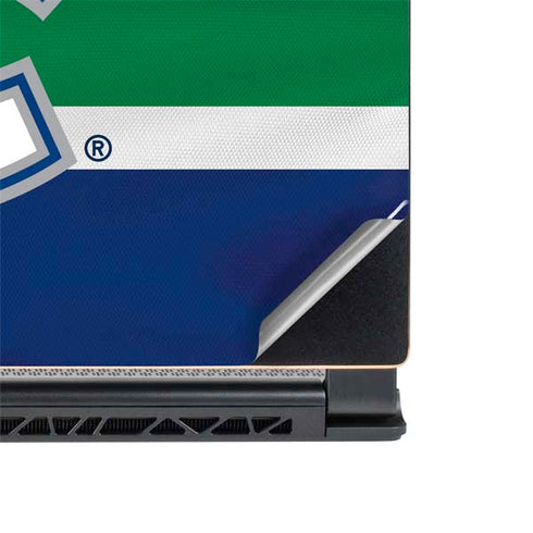 NHL Vancouver Canucks Jersey MSI GS65 Stealth Laptop Skin