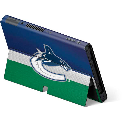 NHL Vancouver Canucks Jersey Nintendo Switch OLED (2021) Skin
