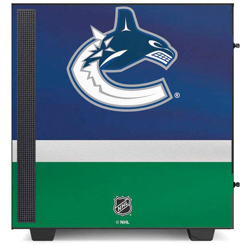 NHL Vancouver Canucks Jersey NZXT H510 Compact ATX Mid-Tower Case Skin