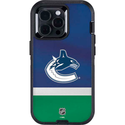 NHL Vancouver Canucks Jersey Otterbox Defender iPhone Skin