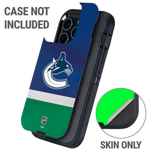 NHL Vancouver Canucks Jersey Otterbox Defender iPhone Skin