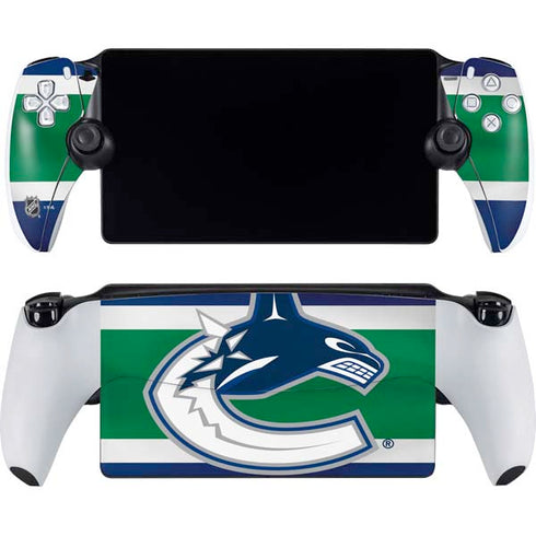 NHL Vancouver Canucks Jersey PlayStation Portal Remote Player Skin