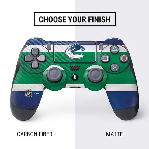 NHL Vancouver Canucks Jersey PS4 Controller Skin
