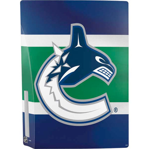 NHL Vancouver Canucks Jersey PS5 Console Skin