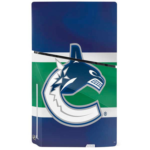 NHL Vancouver Canucks Jersey PS5 Slim Disk Bundle Skin
