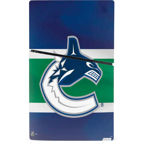 NHL Vancouver Canucks Jersey PS5 Slim Digital Edition Console Skin