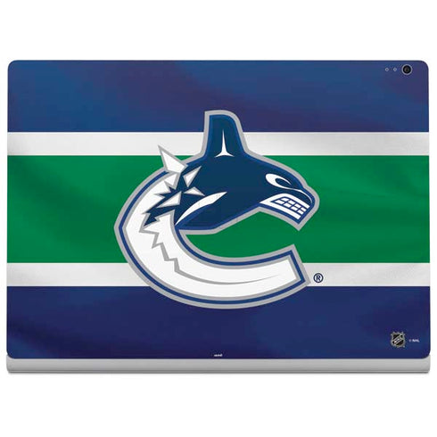 NHL Vancouver Canucks Jersey Surface Book 2 15in Skin