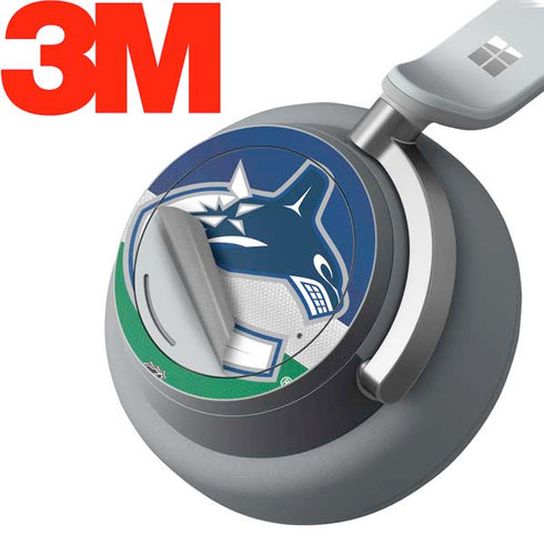 NHL Vancouver Canucks Jersey Surface Headphones Skin