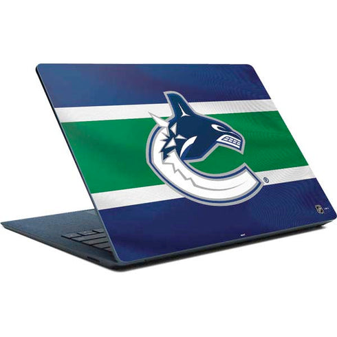 NHL Vancouver Canucks Jersey Surface Laptop Skin