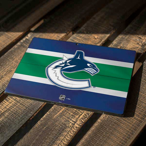 NHL Vancouver Canucks Jersey Surface Pro 6 Skin