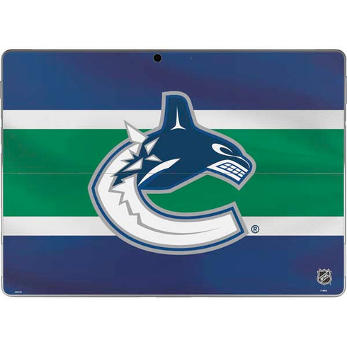 NHL Vancouver Canucks Jersey Surface Pro 9 Skin
