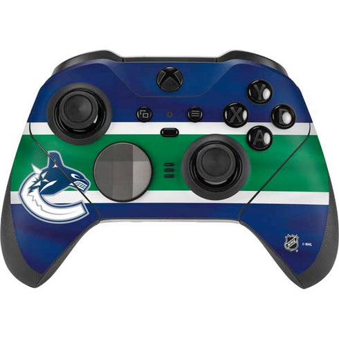 NHL Vancouver Canucks Jersey Xbox Elite Wireless Controller Series 2 Skin