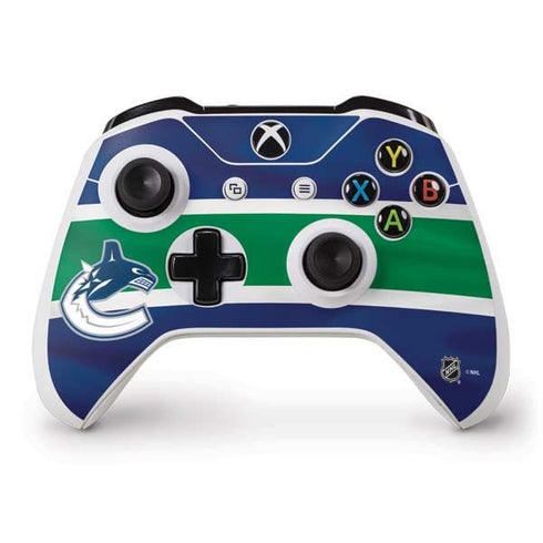 NHL Vancouver Canucks Jersey Xbox One S Controller Skin