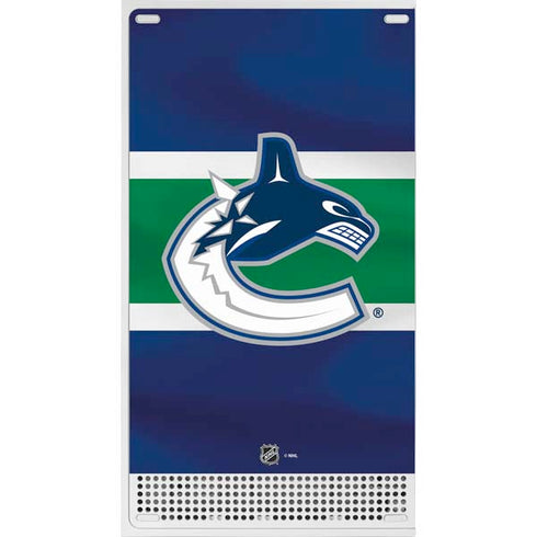 NHL Vancouver Canucks Jersey Xbox Series S Console Skin