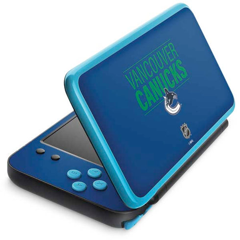 NHL Vancouver Canucks Lineup Nintendo 2DS XL (2017) Skin