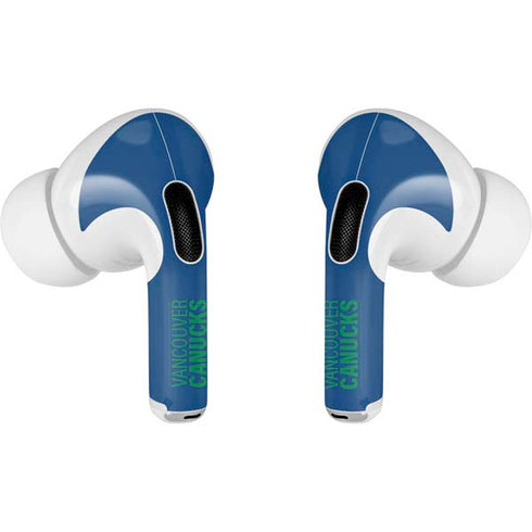 NHL Vancouver Canucks Lineup AirPods Pro 2nd Gen Skin