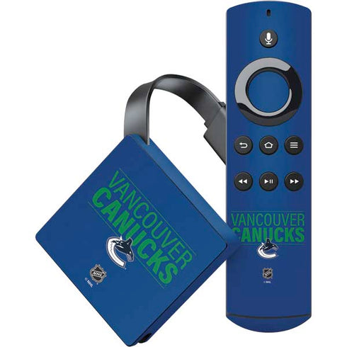 NHL Vancouver Canucks Lineup Amazon Fire TV Skin