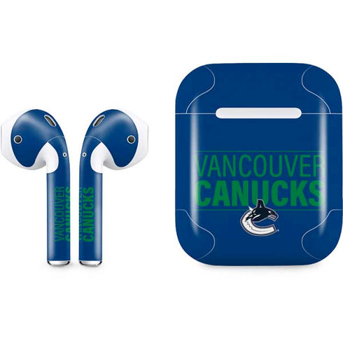 NHL Vancouver Canucks Lineup Apple AirPods Skin
