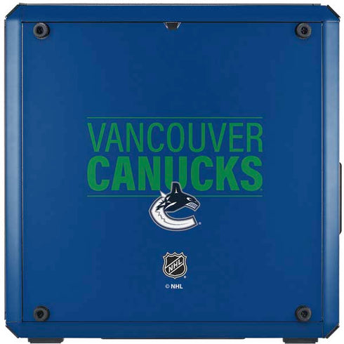 NHL Vancouver Canucks Lineup Cooler Master MasterBox Q300L Mini Tower Skin