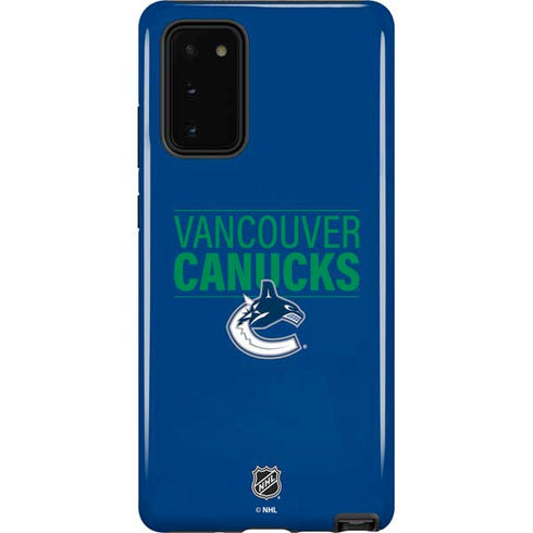 NHL Vancouver Canucks Lineup Galaxy Note20 5G Pro Case