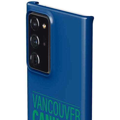 NHL Vancouver Canucks Lineup Galaxy Note20 Ultra 5G Lite Case