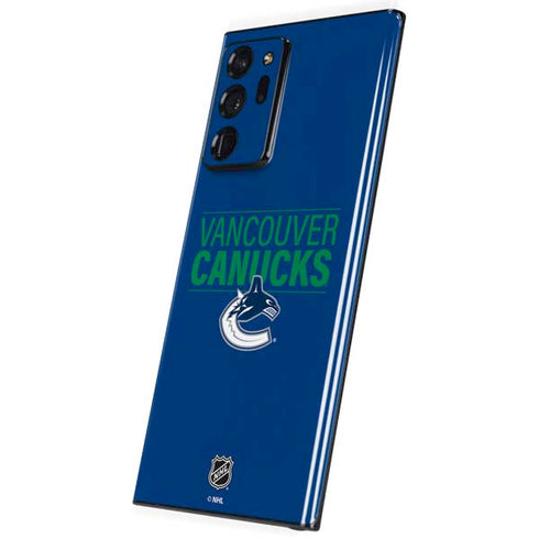 NHL Vancouver Canucks Lineup Galaxy Note20 Ultra 5G Skin