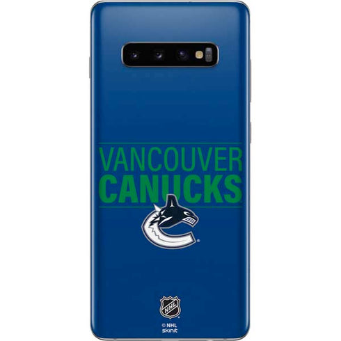 NHL Vancouver Canucks Lineup Galaxy S10 Plus Skin