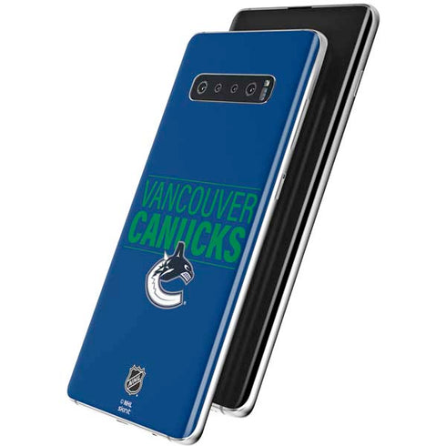 NHL Vancouver Canucks Lineup Galaxy S10 Plus Skin