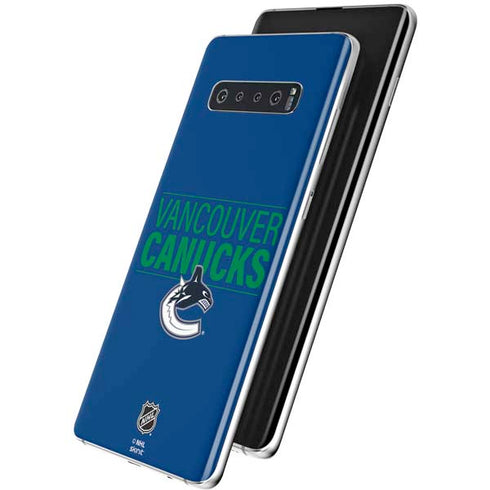 NHL Vancouver Canucks Lineup Galaxy S10 Skin