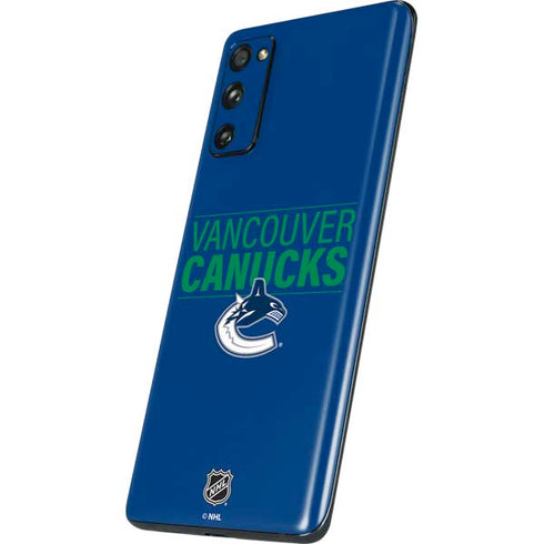 NHL Vancouver Canucks Lineup Galaxy S20 Fan Edition Skin