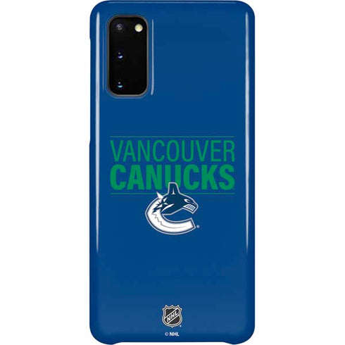 NHL Vancouver Canucks Lineup Galaxy S20 Lite Case