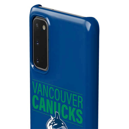NHL Vancouver Canucks Lineup Galaxy S20 Lite Case