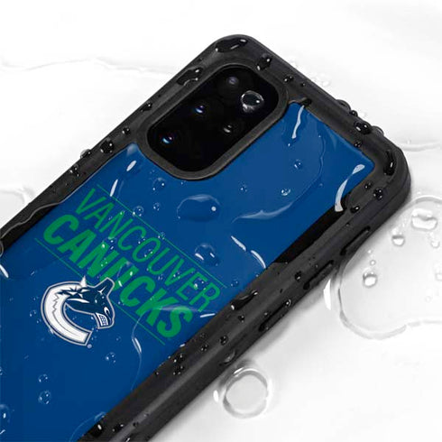 NHL Vancouver Canucks Lineup Galaxy S20 Plus Waterproof Case