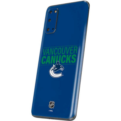 NHL Vancouver Canucks Lineup Galaxy S20 Skin