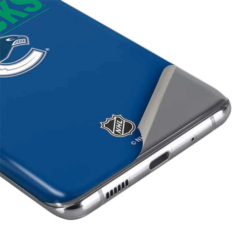 NHL Vancouver Canucks Lineup Galaxy S20 Skin