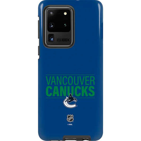 NHL Vancouver Canucks Lineup Galaxy S20 Ultra 5G Pro Case