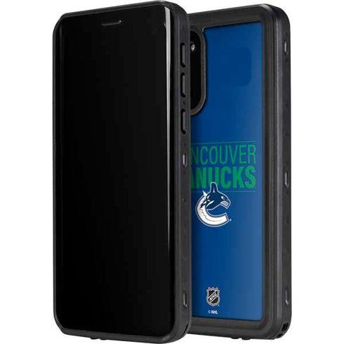 NHL Vancouver Canucks Lineup Galaxy S20 Waterproof Case