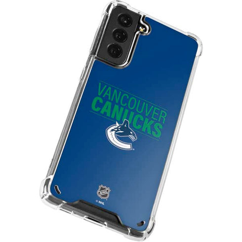 NHL Vancouver Canucks Lineup Galaxy S21 5G Clear Case